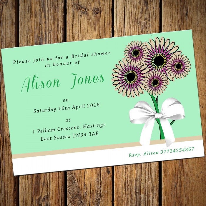 Bridal Wedding Shower Invitations